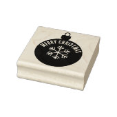 Klassische Weihnachtsfeiertage Weihnachtsdekoratio Gummistempel (Stempel)