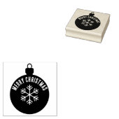 Klassische Weihnachtsfeiertage Weihnachtsdekoratio Gummistempel (Stempel)