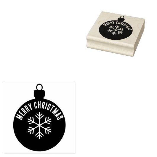 Klassische Weihnachtsfeiertage Weihnachtsdekoratio Gummistempel (Stempel)