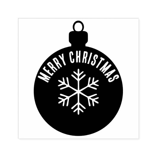 Klassische Weihnachtsfeiertage Weihnachtsdekoratio Gummistempel (Prägung)