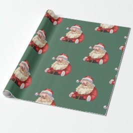Klassische Weihnachtsfeste Geschenkpapier