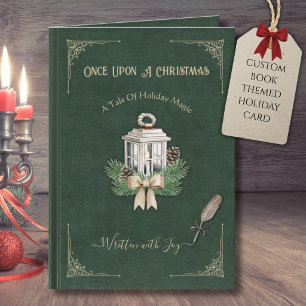 Klassische Weihnachtsgeschichte-Novelle-Feiertagsk Feiertagskarte