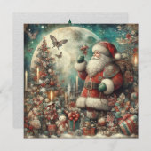 Klassische Weihnachtskarte (Vorne/Hinten)