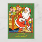 Klassische Weihnachtskarte oder Postkarte (Vorderseite)