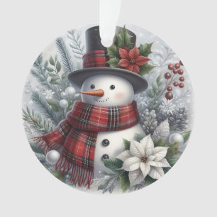Klassische Weihnachtsmann-Illustration Ornament