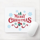 Klassische Weihnachtsmauspad Mousepad (Mit Mouse)