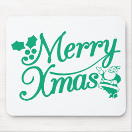 Klassische Weihnachtsmauspad Mousepad