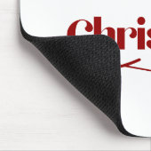 Klassische Weihnachtsmauspad Mousepad (Ecke)