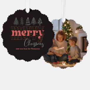 Klassische Weihnachtsskizzen Weihnachtsgeschenk Ornament Karte