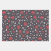 Klassische Weihnachtssymbole Geschenkpapier Set (Vorderseite)