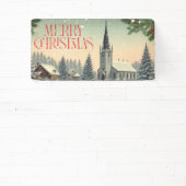 Klassische Weihnachtsszene Banner (InSitu)