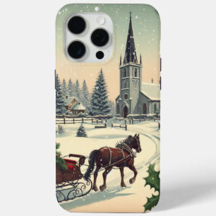 Klassische Weihnachtsszene Case-Mate iPhone Hülle