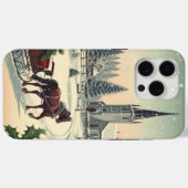 Klassische Weihnachtsszene Case-Mate iPhone Hülle (Rückseite (Horizontal))