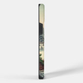 Klassische Weihnachtsszene iPhone Hülle (Rechte Seite)