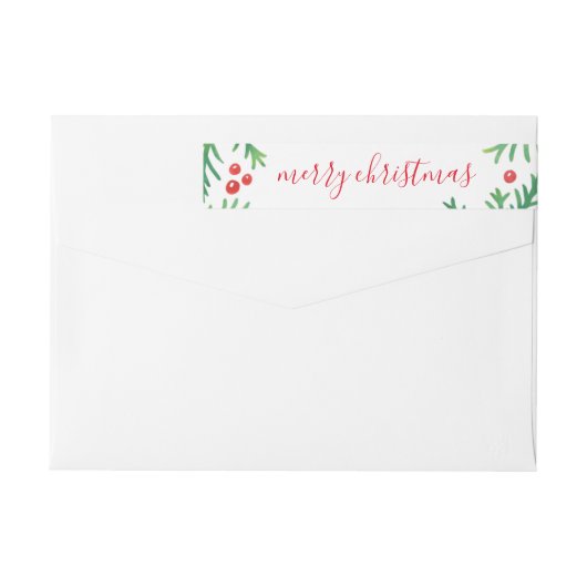 Klassische Weihnachtsverpackung um (Rückseite)