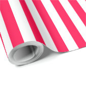 Klassische Weihnachtsvorlage Nostalgisch Rot Weiß Geschenkpapier (Rolleneckpunkt)