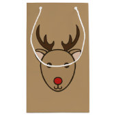 Klassische Weihnachtswaschbeutel Kleine Geschenktüte (Rückseite)