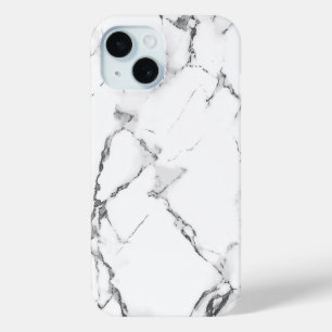 Klassische weiße Marmortextur-Handyhülle Case-Mate iPhone Hülle