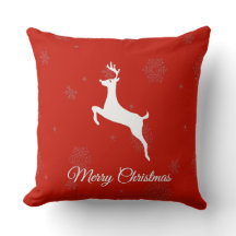 Klassische Weiße Rentiere und frohe Weihnachten au