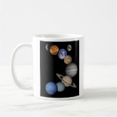 Klassische weiße Tasse (Links)