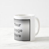 Klassische Weiße Tasse (VorderseiteRechts)