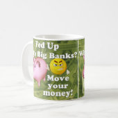 Klassische weiße Tasse (Vorderseite Links)