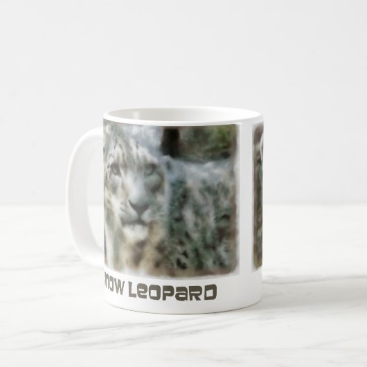 Klassische weiße Tasse (Vorderseite Links)