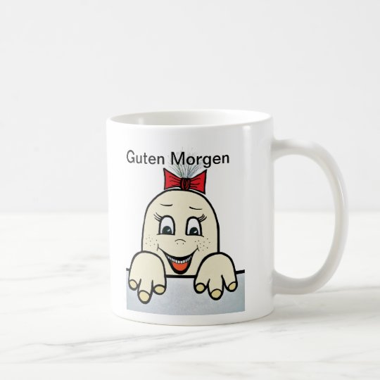 Klassische, weiße Tasse