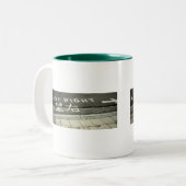 Klassische weiße Tasse (Vorderseite Links)