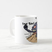 Klassische weiße Tasse (Vorderseite Links)