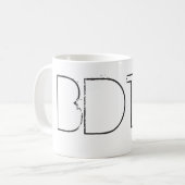 Klassische weiße Tasse (Vorderseite Links)