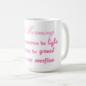 Klassische weiße Tasse/Angebot Kaffeetasse (VorderseiteRechts)
