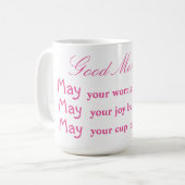 Klassische weiße Tasse/Angebot Kaffeetasse (Vorderseite Links)
