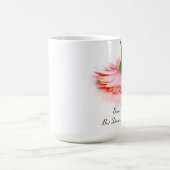 Klassische weiße Tasse für Brustkrebs-Überlebende (Mittel)