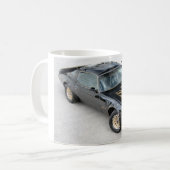 Klassische weiße Tasse Transportes morgens (Vorderseite Links)