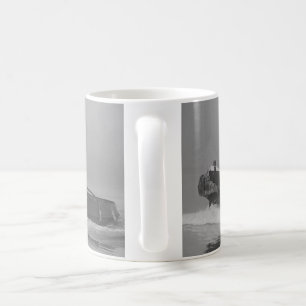 Klassische weißer Kaffee-Tasse stark als Schleppe Kaffeetasse