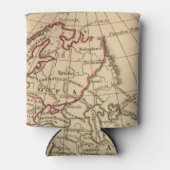 Klassische Weltkarte Dosenkühler (Vorderseite)