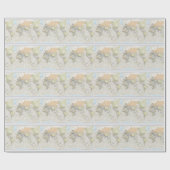 Klassische Weltkarte Geschenkpapier (Flach)
