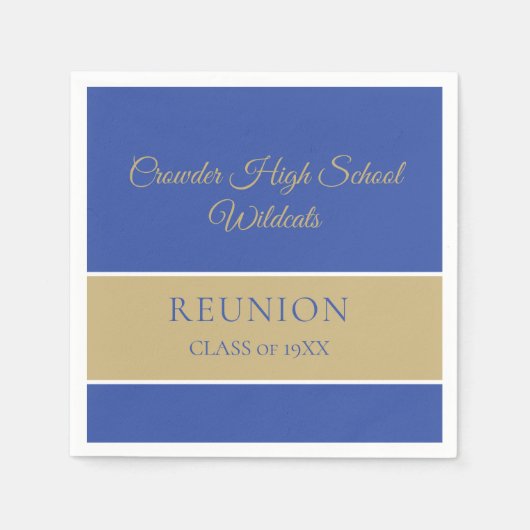 Klassische Wiedersehen-Servietten Serviette (Vorderseite)