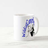 Klassische wilde Kaffee-Tasse Kaffeetasse (VorderseiteRechts)