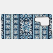 Klassische Winterschneemesse Insel/Farbwerk Samsung Galaxy Hülle (Rückseite (Horizontal))