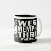 KLASSISCHE WM3 ZWEIFARBIGE TASSE (VorderseiteRechts)