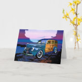 Klassische Woody-Gruß-Karte Karte (Gelbe Blume)