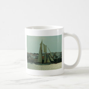 Klassische Yacht Kaffeetasse
