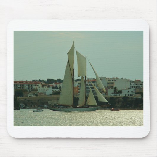 Klassische Yacht Mousepad (Vorne)