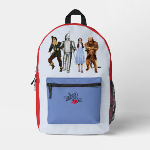 Klassische Zauberer von Oz Charaktere Bedruckter Rucksack