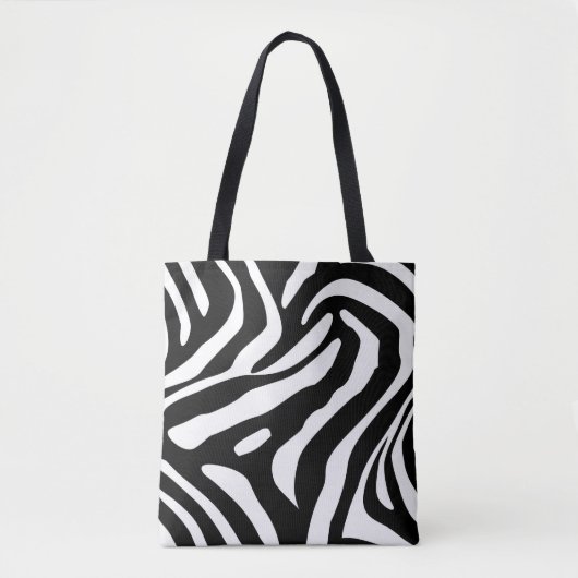 Klassische Zebra-Streifen Tasche (Vorderseite)