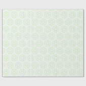 Klassische zeitgenössische Monogramm Artisan Brida Geschenkpapier (Flach)