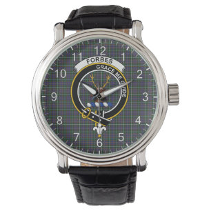 Klassische zeitlose Clan Forbes von Druinnor Tarta Armbanduhr