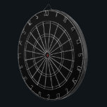 Klassische zeitlose Schwarz-Solid-Farbe Dartscheibe<br><div class="desc">Dartboard Dartboard Dart Tossing wirft lustige konkurrierende Spiel Set und Wand hängen Kunst Dekoration gedruckt mit Classic Timeless Traditional Black Solid Color Grafik Design Illustration und ausgewählten Produkte Sammlung von TheFabricSeal Print on Demand Shop unter Zazzle.com #ZazzleMade https://www.zazzle.com/store/thefabricseal TheFabricSeal ©️ Original. Schwarz ist eine Farbe, die durch kein sichtbares Licht...</div>